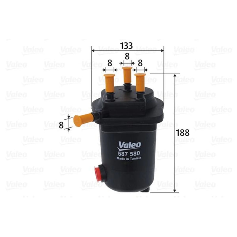 Valeo Fuel Filter Element 587580