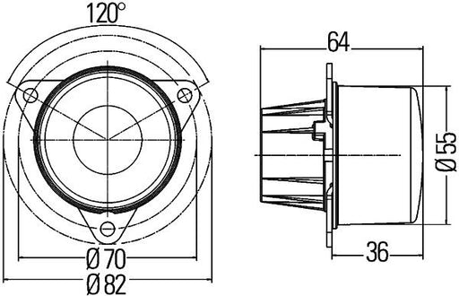 Hella 2BA 011 172-437 Direction Indicator