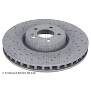 Blue Print 2 x Front Brake Disc Brake Discs ADBP430226
