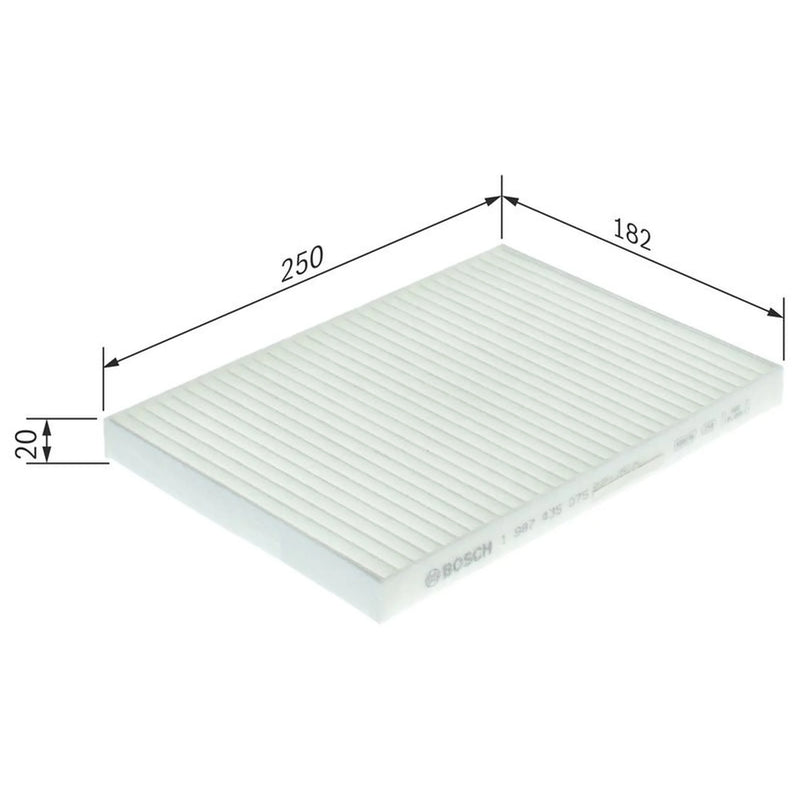 Bosch Cabin Air Filter (Pollen Filter) 1 987 435 075