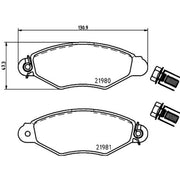 DON Front Brake Pad Set PCP1406