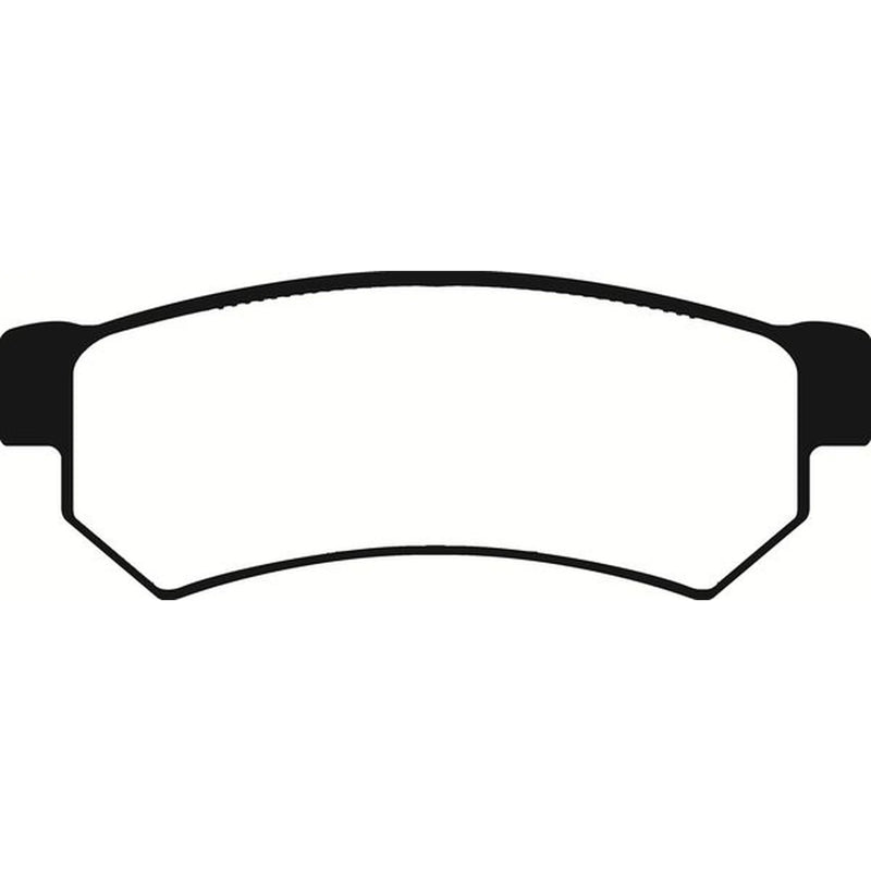 Abtex Rear Brake Pad Set PLU2190