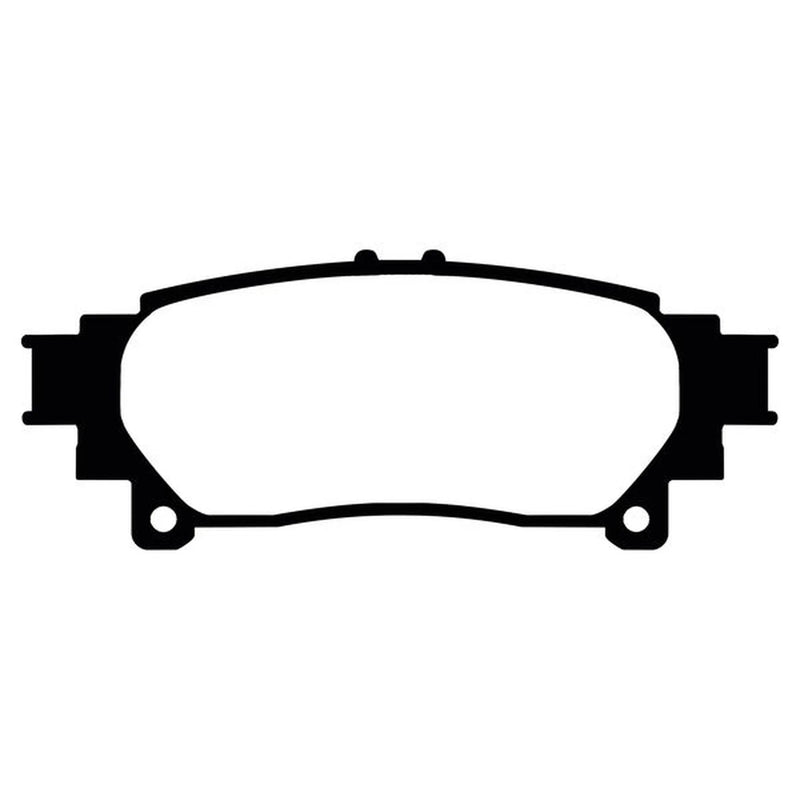 Abtex Rear Brake Pad Set PLU2002