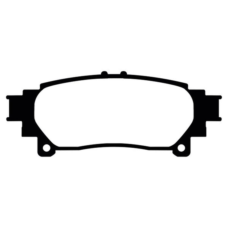 Abtex Rear Brake Pad Set PLU2002