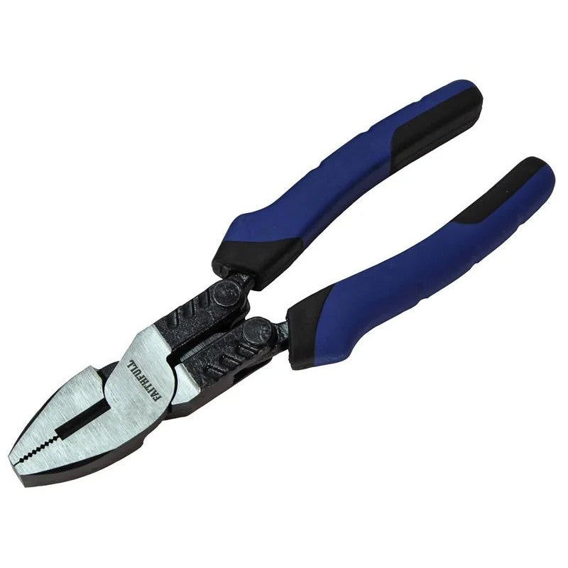 Faithfull High-Leverage Combination Pliers 200mm (8in) - FAIPLHLC8