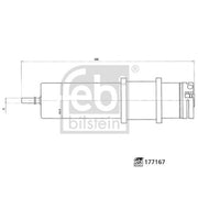 Febi Fuel Filter Element 177167