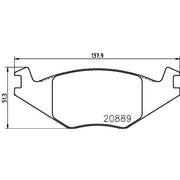 DON Front Brake Pad Set PCP1310