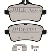 Juratek Rear Brake Pad Set JCP8198