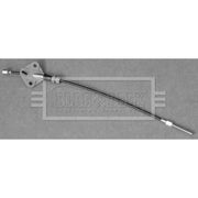 Borg & Beck Handbrake Cable Front BKB3356