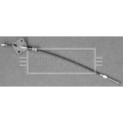 Borg & Beck Handbrake Cable Front BKB3356