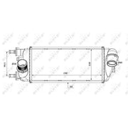 NRF Intercooler (Charge Air Cooler) 30183