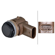 Hella Parking Sensor (PDC) Rear 6PX 358 270-471