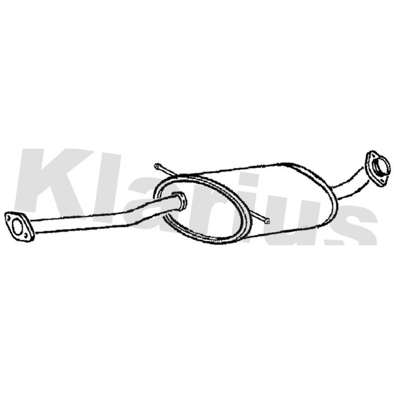 Klarius Box With Centre Pipe Centre HY130B