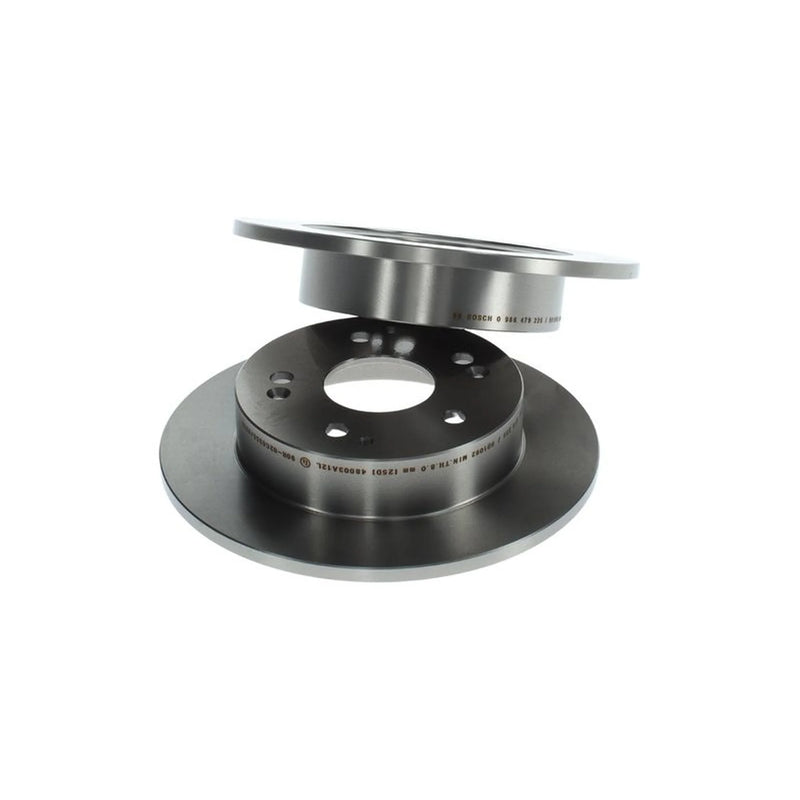 Bosch 2 x Solid Rear Brake Discs 0 986 479 225