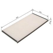 Bosch Cabin Air Filter (Pollen Filter) 1 987 431 212