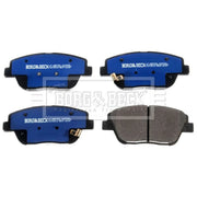 Borg & Beck 4 x Front Brake Pad Set BBP2391