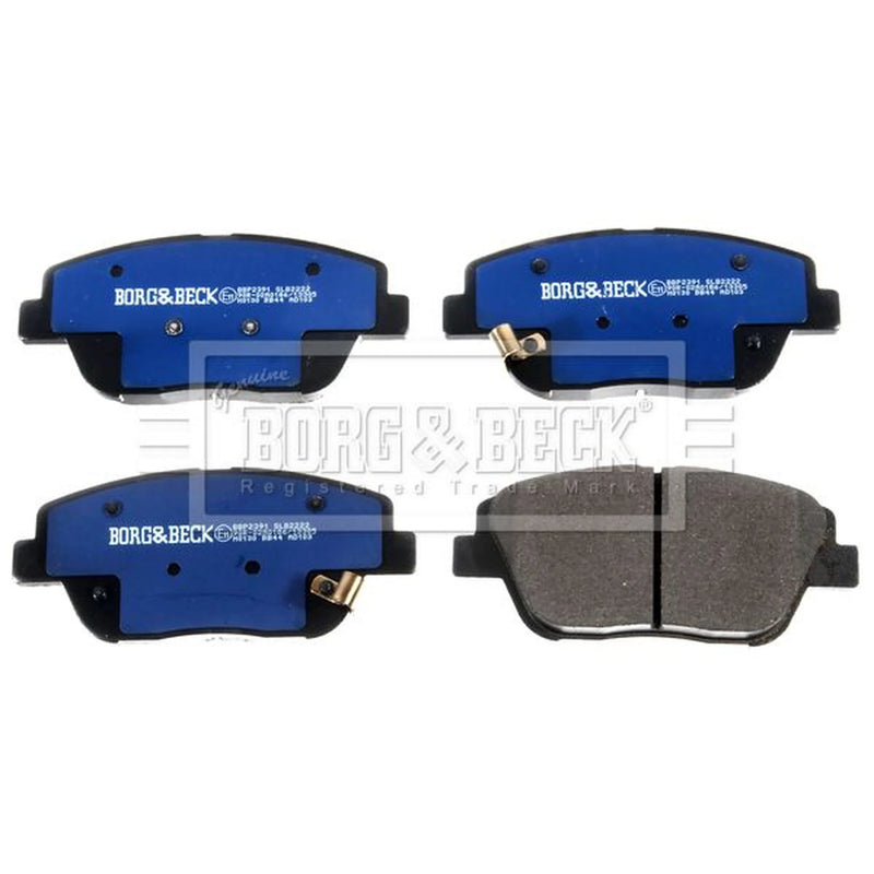 Borg & Beck 4 x Front Brake Pad Set BBP2391