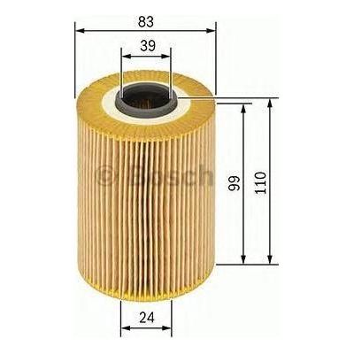 Genuine Bosch Car Oil Filter P9142 Fits Vw Golf Vr6 - 2.8 - 92-97 1457429142 Bosch  - Town Parts