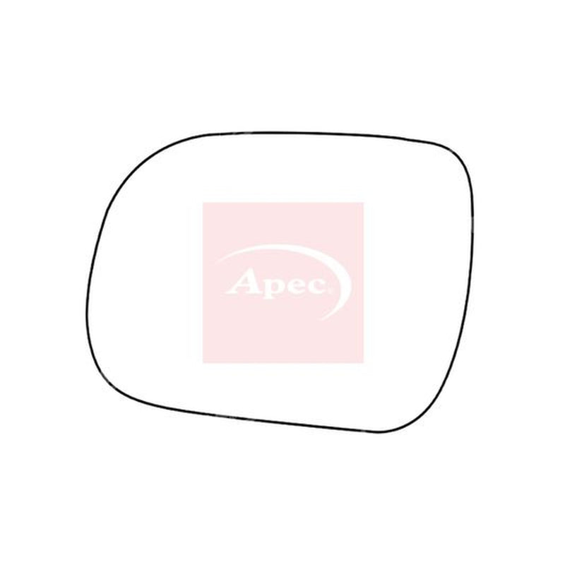Apec Exterior Wing Mirror Glass Left AMS2703