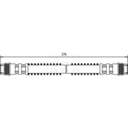 Apec Brake Hydraulic Hose Line Rear HOS3242