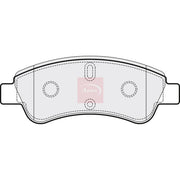 Apec Front Brake Pad Set PAD1198
