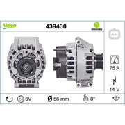 Valeo Car Alternator 12V 439430