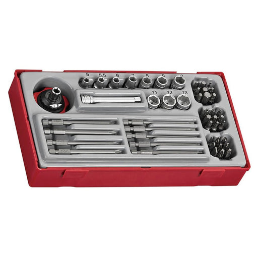 Teng Tools Socket & Bits Set TT1 48 Pieces 1/4" Drive