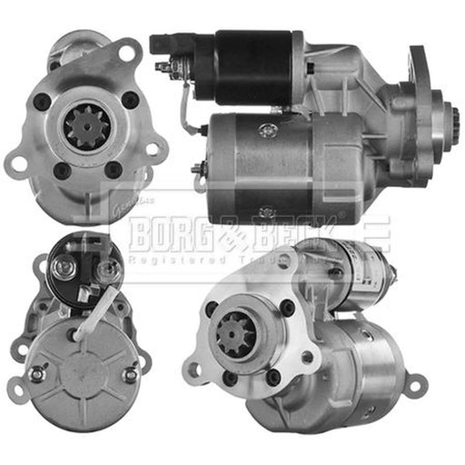 Borg & Beck Starter Motor 12V 1kW 9 Teeth BST2279