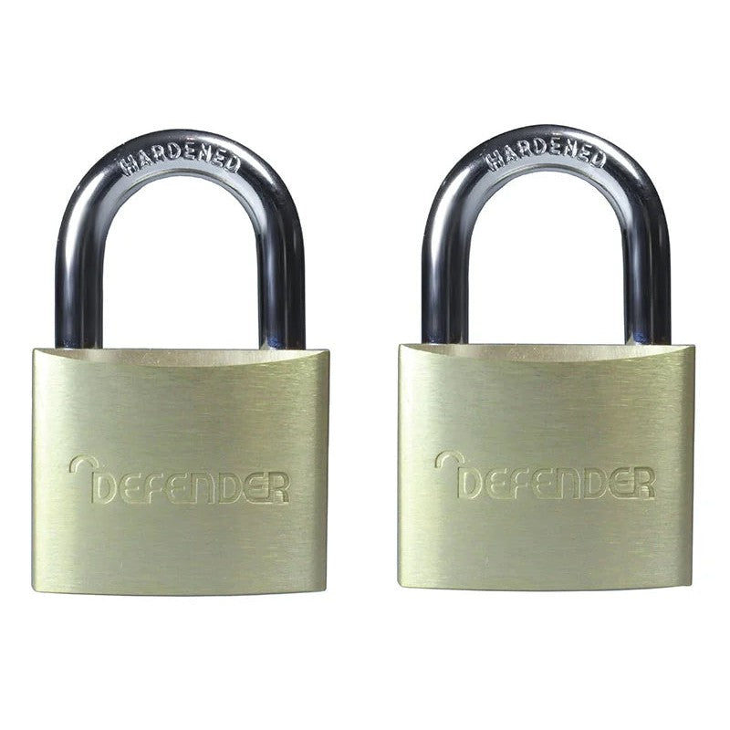 Defender Padlock Aluminium 40mm x 2 DFAL4T - DFAL4T