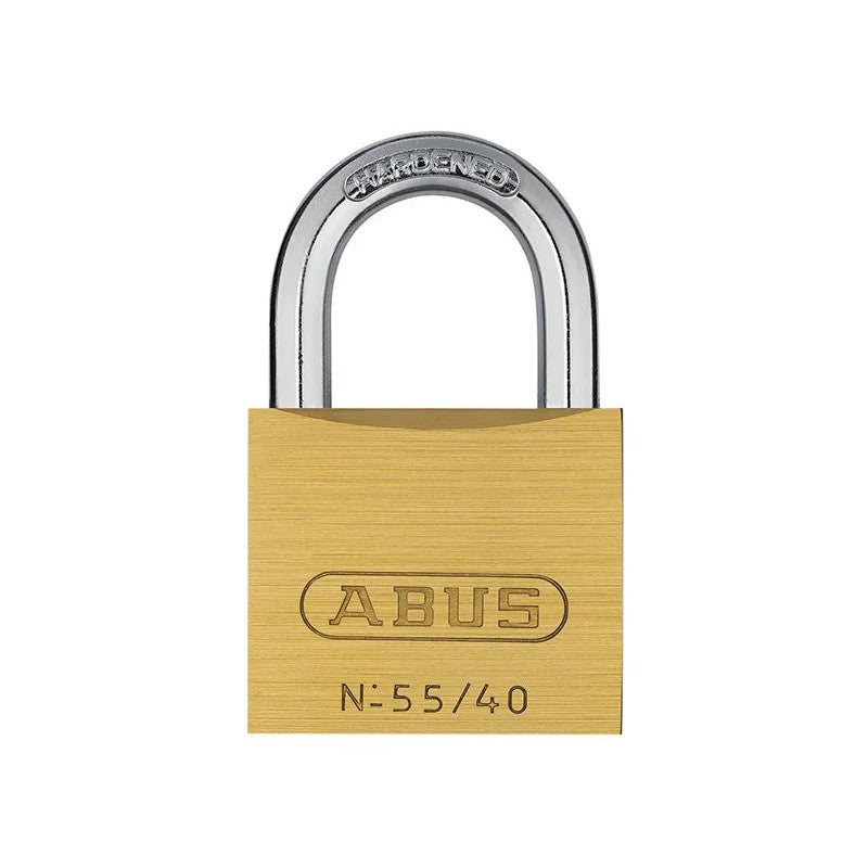 ABUS Mechanical 55/40mm Brass Padlock Keyed Alike 5402 - 10002869-01