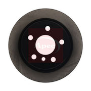 Apec 2 x Solid Rear Brake Discs DSK3125