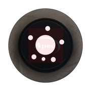Apec 2 x Solid Rear Brake Discs DSK3125