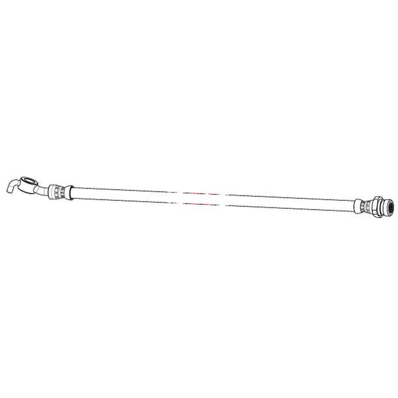 Apec Brake Hydraulic Hose Line Rear Left HOS4527