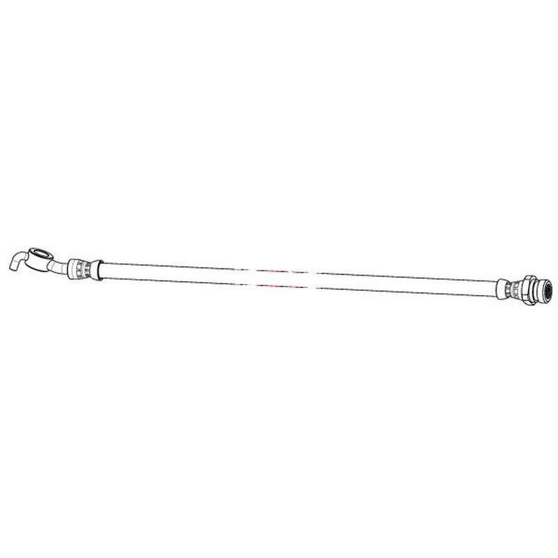 Apec Brake Hydraulic Hose Line Rear Left HOS4527
