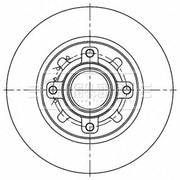 Borg & Beck 2 x Rear Brake Discs BBD6194S