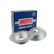 Borg & Beck 2 x Rear Brake Discs BBD4582