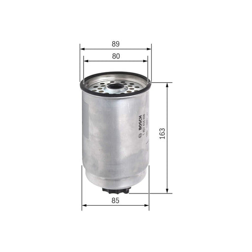 Genuine Bosch Car Fuel Filter N4408 Fits Ford Transit 80 Di - 2.5 - 97-00 145743 Bosch  - Town Parts