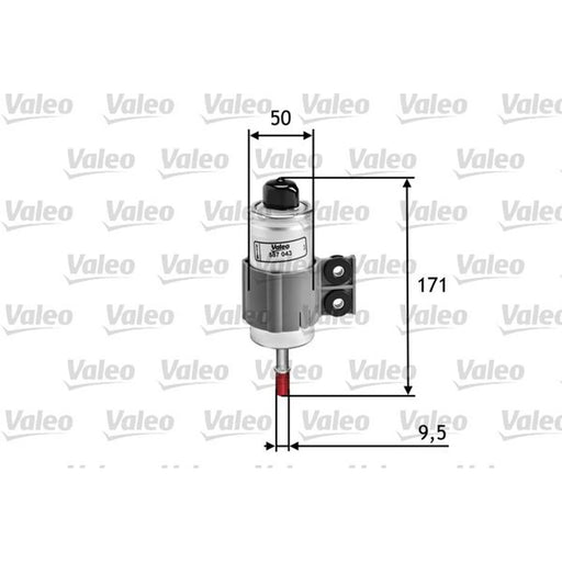 Valeo Fuel Filter Element 587043