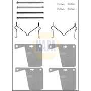 NAPA Brake Pad Accessory Fitting Kit Front NFK1300