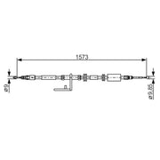 Bosch Handbrake Cable Right Rear 1 987 482 313