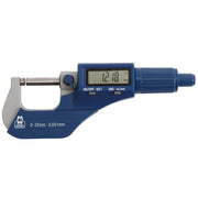 Moore & Wright MW200-01DBL Digital External Micrometer 0-25mm/0-1in
