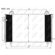 NRF Air Conditioning Condenser 35593