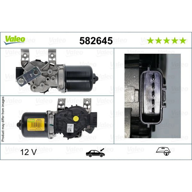 Valeo Front/Rear Wiper Motor Front 582645