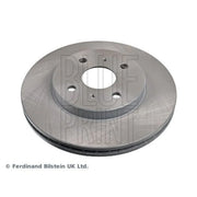 Blue Print 2 x Internally Vented Front Brake Discs ADD64328