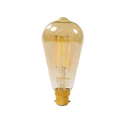 Link2Home Wi-Fi LED BC (B22) Pear Filament Dimmable Bulb, White 470 lm 4.5W