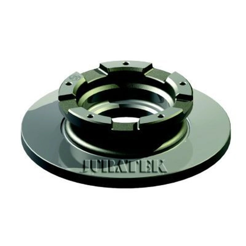 Juratek 2 x Solid Rear Brake Discs FOR118