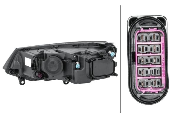 Hella Headlight Headlamp H7/H7 Right
