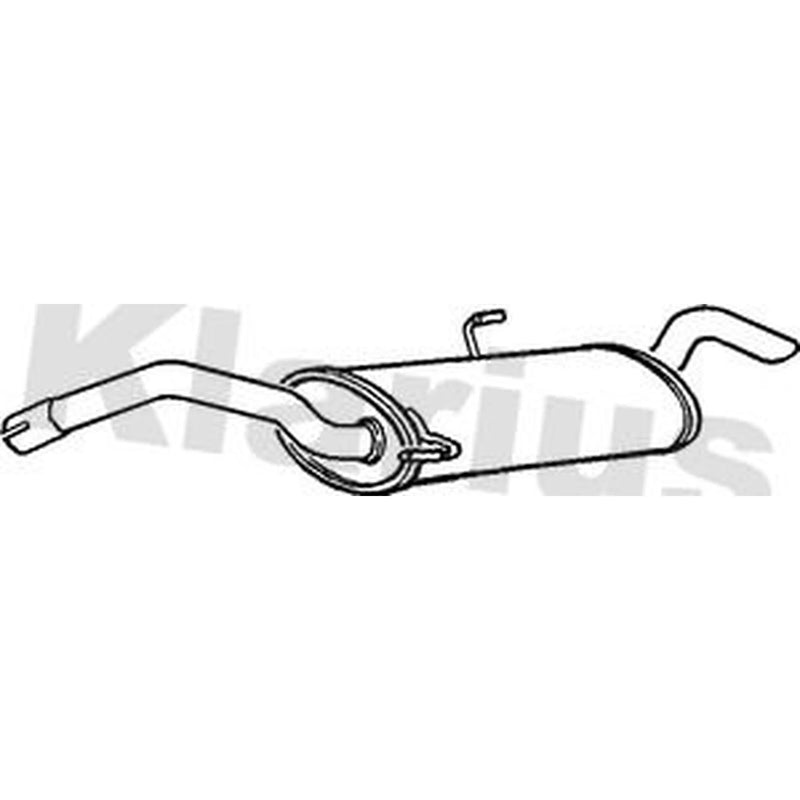 Klarius Box With Tail Pipe Rear CN589B