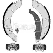 Borg & Beck Brake Shoe Set Axle Kit BBS1047K