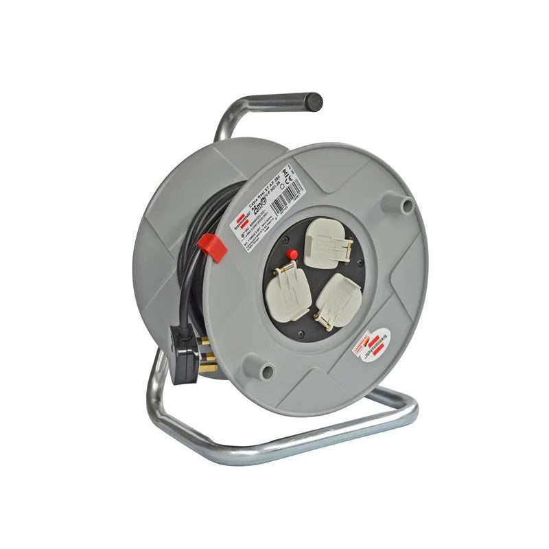 Brennenstuhl AK 260 Cable Reel 240V 13A 3-Socket 25m - 1098253001